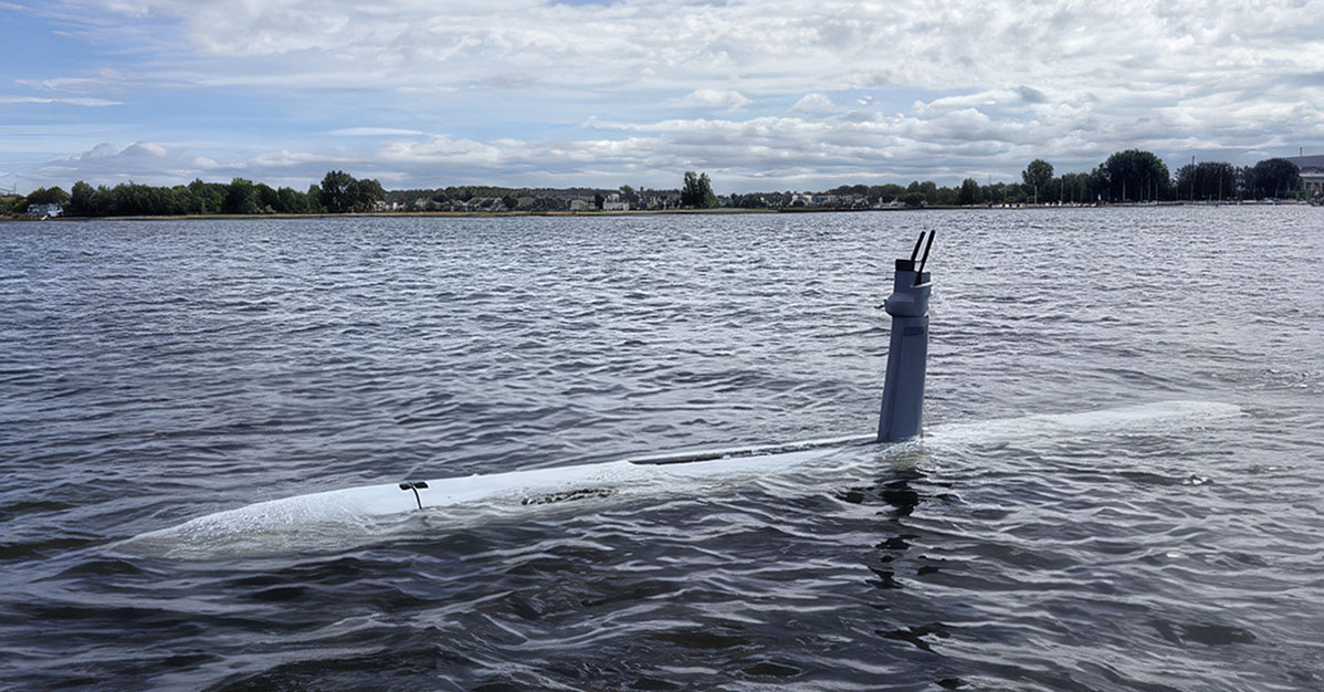 GABLER and FLANQ successfully complete surface part of Sea Acceptance Test for autonomous torpedo-tube-launched capability vessel